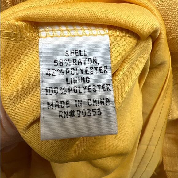 Vintage King Road Womens Maxi Skirt Size XL Honey Gold Style#5121499 - Picture 5 of 8